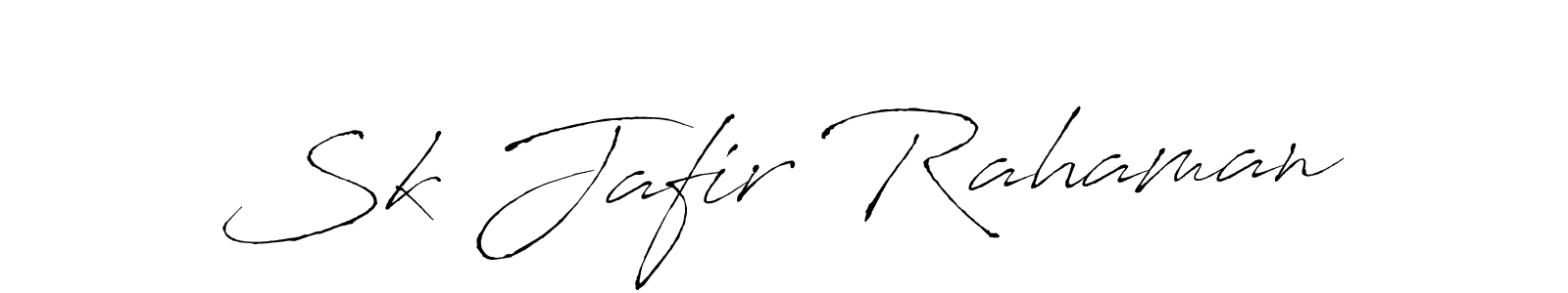 The best way (Antro_Vectra) to make a short signature is to pick only two or three words in your name. The name Sk Jafir Rahaman include a total of six letters. For converting this name. Sk Jafir Rahaman signature style 6 images and pictures png