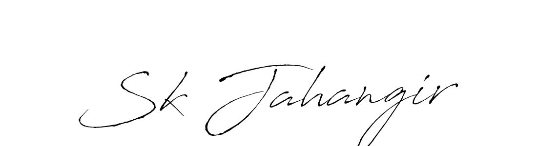 How to make Sk Jahangir name signature. Use Antro_Vectra style for creating short signs online. This is the latest handwritten sign. Sk Jahangir signature style 6 images and pictures png