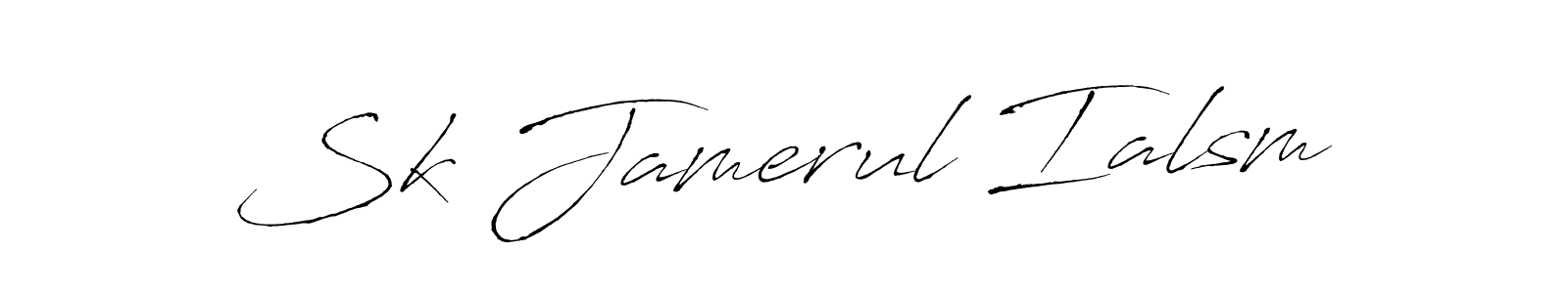 Here are the top 10 professional signature styles for the name Sk Jamerul Ialsm. These are the best autograph styles you can use for your name. Sk Jamerul Ialsm signature style 6 images and pictures png