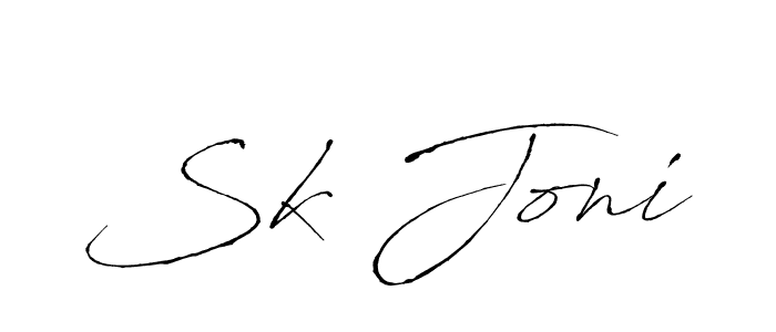 Here are the top 10 professional signature styles for the name Sk Joni. These are the best autograph styles you can use for your name. Sk Joni signature style 6 images and pictures png
