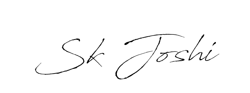 The best way (Antro_Vectra) to make a short signature is to pick only two or three words in your name. The name Sk Joshi include a total of six letters. For converting this name. Sk Joshi signature style 6 images and pictures png
