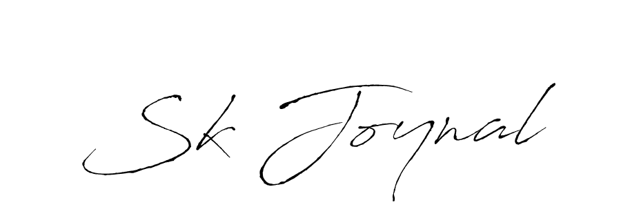 Sk Joynal stylish signature style. Best Handwritten Sign (Antro_Vectra) for my name. Handwritten Signature Collection Ideas for my name Sk Joynal. Sk Joynal signature style 6 images and pictures png