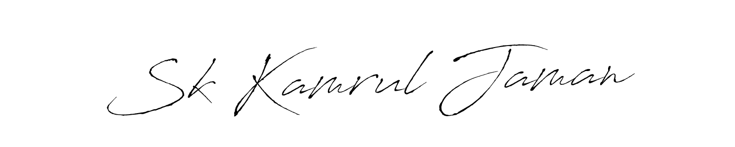 Once you've used our free online signature maker to create your best signature Antro_Vectra style, it's time to enjoy all of the benefits that Sk Kamrul Jaman name signing documents. Sk Kamrul Jaman signature style 6 images and pictures png