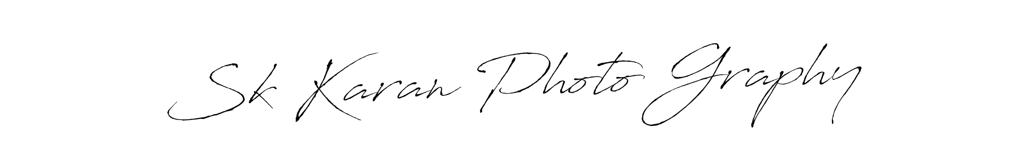 Make a beautiful signature design for name Sk Karan Photo Graphy. Use this online signature maker to create a handwritten signature for free. Sk Karan Photo Graphy signature style 6 images and pictures png