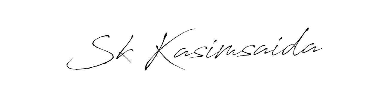 It looks lik you need a new signature style for name Sk Kasimsaida. Design unique handwritten (Antro_Vectra) signature with our free signature maker in just a few clicks. Sk Kasimsaida signature style 6 images and pictures png