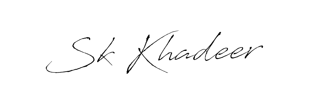 You can use this online signature creator to create a handwritten signature for the name Sk Khadeer. This is the best online autograph maker. Sk Khadeer signature style 6 images and pictures png