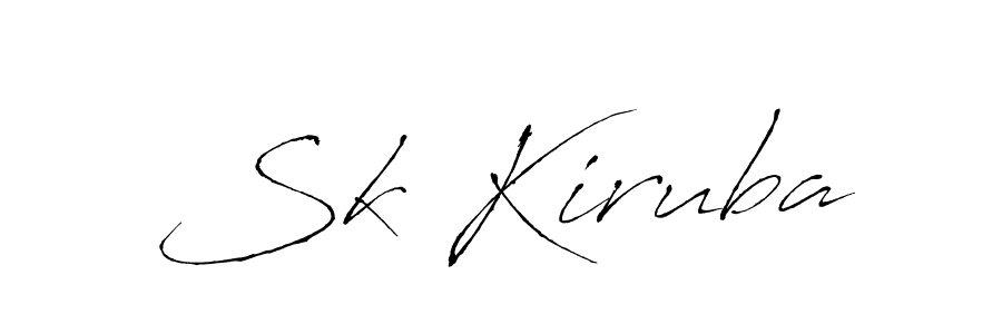 It looks lik you need a new signature style for name Sk Kiruba. Design unique handwritten (Antro_Vectra) signature with our free signature maker in just a few clicks. Sk Kiruba signature style 6 images and pictures png