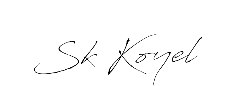 How to Draw Sk Koyel signature style? Antro_Vectra is a latest design signature styles for name Sk Koyel. Sk Koyel signature style 6 images and pictures png