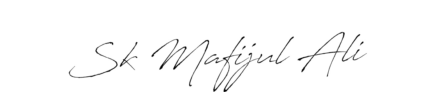 Design your own signature with our free online signature maker. With this signature software, you can create a handwritten (Antro_Vectra) signature for name Sk Mafijul Ali. Sk Mafijul Ali signature style 6 images and pictures png