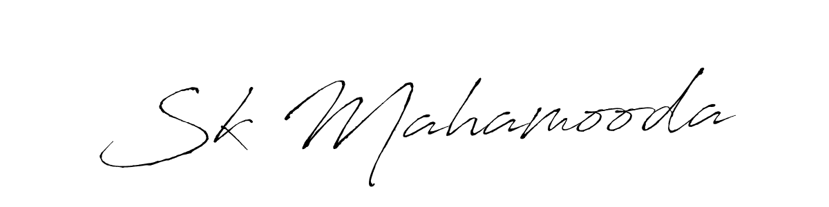 Also we have Sk Mahamooda name is the best signature style. Create professional handwritten signature collection using Antro_Vectra autograph style. Sk Mahamooda signature style 6 images and pictures png