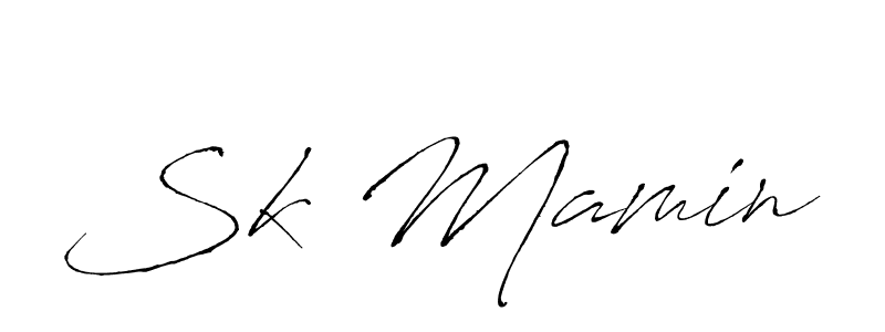 It looks lik you need a new signature style for name Sk Mamin. Design unique handwritten (Antro_Vectra) signature with our free signature maker in just a few clicks. Sk Mamin signature style 6 images and pictures png