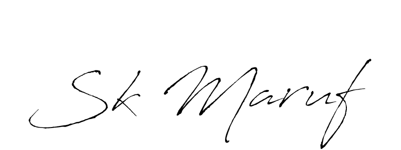 Once you've used our free online signature maker to create your best signature Antro_Vectra style, it's time to enjoy all of the benefits that Sk Maruf name signing documents. Sk Maruf signature style 6 images and pictures png