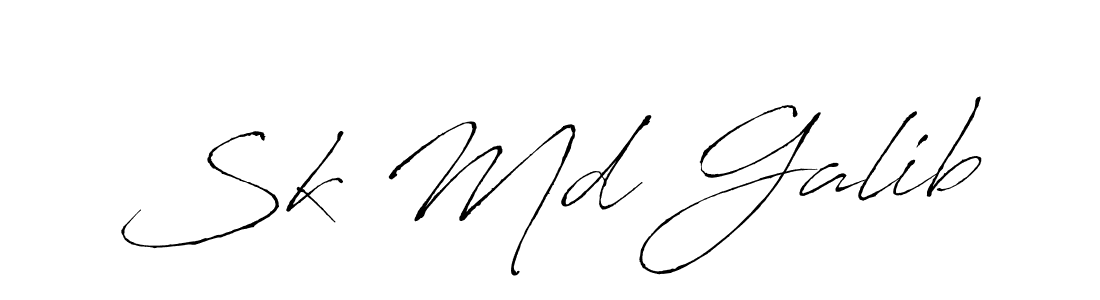 How to Draw Sk Md Galib signature style? Antro_Vectra is a latest design signature styles for name Sk Md Galib. Sk Md Galib signature style 6 images and pictures png