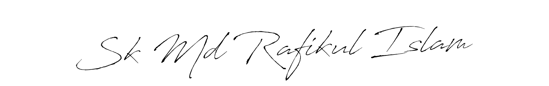 Also we have Sk Md Rafikul Islam name is the best signature style. Create professional handwritten signature collection using Antro_Vectra autograph style. Sk Md Rafikul Islam signature style 6 images and pictures png