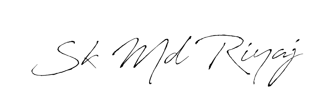 Sk Md Riyaj stylish signature style. Best Handwritten Sign (Antro_Vectra) for my name. Handwritten Signature Collection Ideas for my name Sk Md Riyaj. Sk Md Riyaj signature style 6 images and pictures png