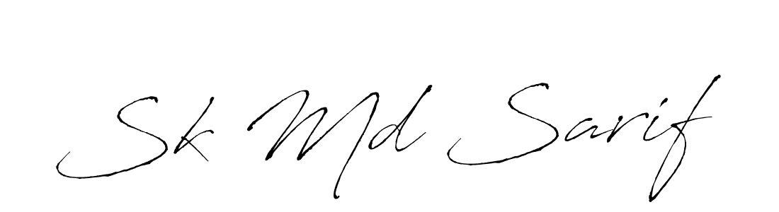 You should practise on your own different ways (Antro_Vectra) to write your name (Sk Md Sarif) in signature. don't let someone else do it for you. Sk Md Sarif signature style 6 images and pictures png