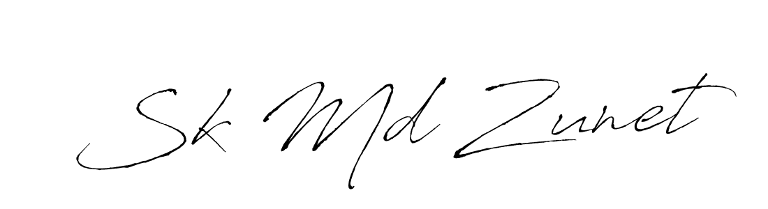 if you are searching for the best signature style for your name Sk Md Zunet. so please give up your signature search. here we have designed multiple signature styles  using Antro_Vectra. Sk Md Zunet signature style 6 images and pictures png