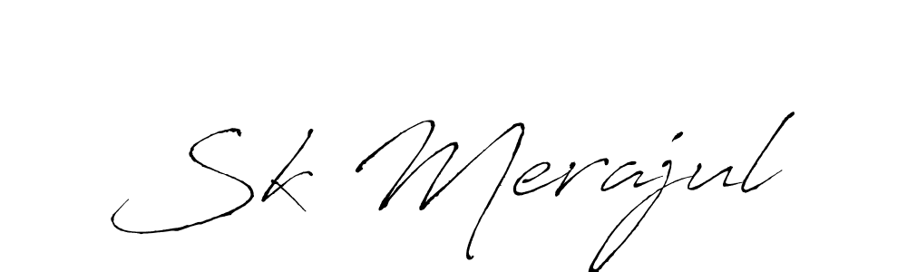 It looks lik you need a new signature style for name Sk Merajul. Design unique handwritten (Antro_Vectra) signature with our free signature maker in just a few clicks. Sk Merajul signature style 6 images and pictures png