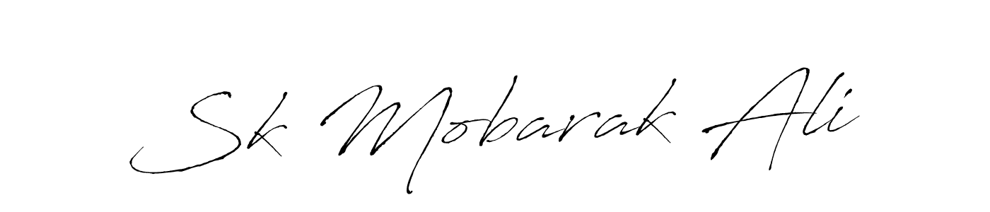 You should practise on your own different ways (Antro_Vectra) to write your name (Sk Mobarak Ali) in signature. don't let someone else do it for you. Sk Mobarak Ali signature style 6 images and pictures png