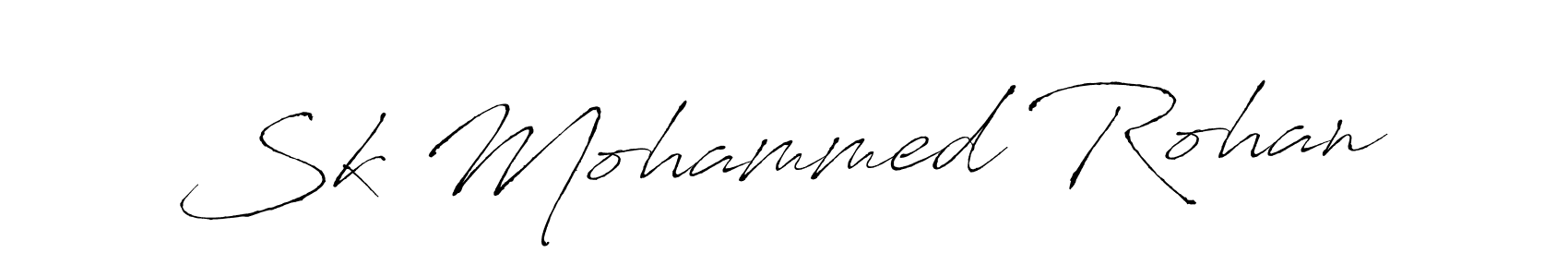 This is the best signature style for the Sk Mohammed Rohan name. Also you like these signature font (Antro_Vectra). Mix name signature. Sk Mohammed Rohan signature style 6 images and pictures png
