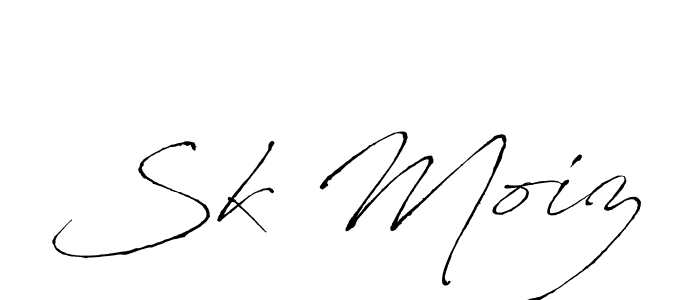You can use this online signature creator to create a handwritten signature for the name Sk Moiz. This is the best online autograph maker. Sk Moiz signature style 6 images and pictures png
