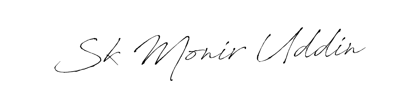 You should practise on your own different ways (Antro_Vectra) to write your name (Sk Monir Uddin) in signature. don't let someone else do it for you. Sk Monir Uddin signature style 6 images and pictures png