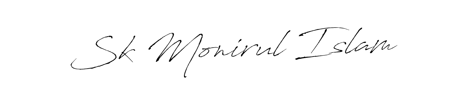 You can use this online signature creator to create a handwritten signature for the name Sk Monirul Islam. This is the best online autograph maker. Sk Monirul Islam signature style 6 images and pictures png