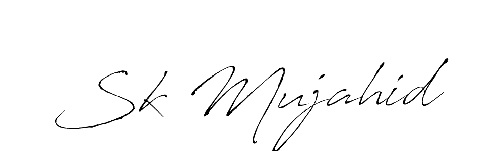 This is the best signature style for the Sk Mujahid name. Also you like these signature font (Antro_Vectra). Mix name signature. Sk Mujahid signature style 6 images and pictures png