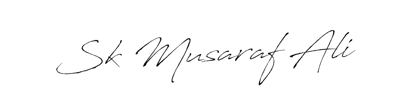 Use a signature maker to create a handwritten signature online. With this signature software, you can design (Antro_Vectra) your own signature for name Sk Musaraf Ali. Sk Musaraf Ali signature style 6 images and pictures png