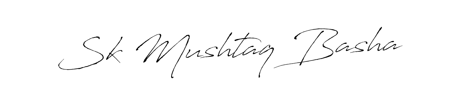 Use a signature maker to create a handwritten signature online. With this signature software, you can design (Antro_Vectra) your own signature for name Sk Mushtaq Basha. Sk Mushtaq Basha signature style 6 images and pictures png