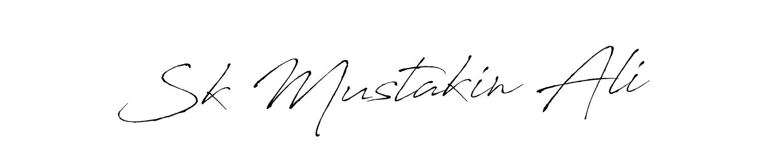 You should practise on your own different ways (Antro_Vectra) to write your name (Sk Mustakin Ali) in signature. don't let someone else do it for you. Sk Mustakin Ali signature style 6 images and pictures png