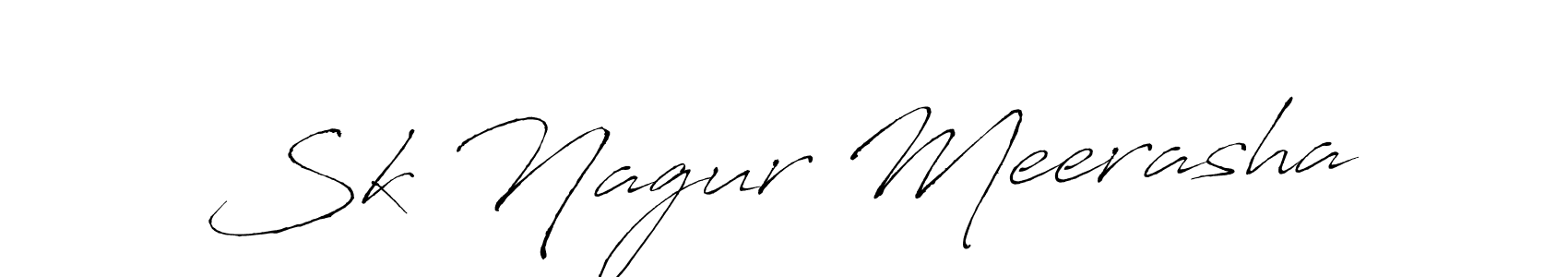 if you are searching for the best signature style for your name Sk Nagur Meerasha. so please give up your signature search. here we have designed multiple signature styles  using Antro_Vectra. Sk Nagur Meerasha signature style 6 images and pictures png