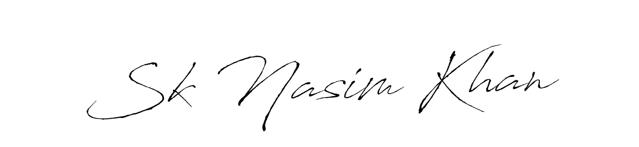 This is the best signature style for the Sk Nasim Khan name. Also you like these signature font (Antro_Vectra). Mix name signature. Sk Nasim Khan signature style 6 images and pictures png