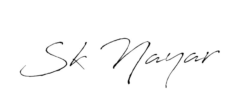 The best way (Antro_Vectra) to make a short signature is to pick only two or three words in your name. The name Sk Nayar include a total of six letters. For converting this name. Sk Nayar signature style 6 images and pictures png