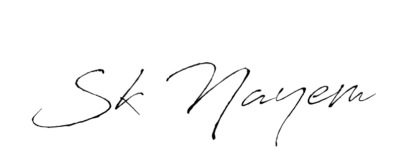 This is the best signature style for the Sk Nayem name. Also you like these signature font (Antro_Vectra). Mix name signature. Sk Nayem signature style 6 images and pictures png