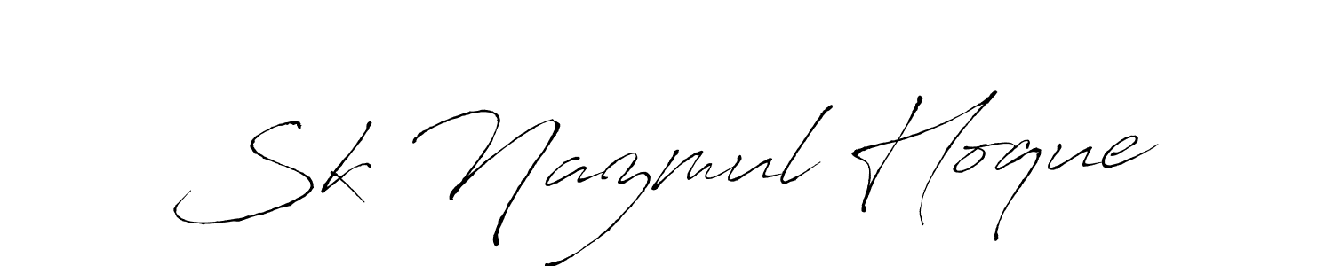 You can use this online signature creator to create a handwritten signature for the name Sk Nazmul Hoque. This is the best online autograph maker. Sk Nazmul Hoque signature style 6 images and pictures png