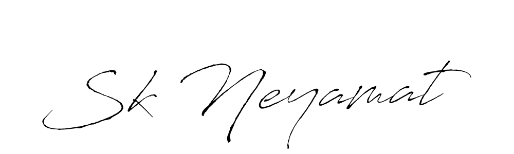 Similarly Antro_Vectra is the best handwritten signature design. Signature creator online .You can use it as an online autograph creator for name Sk Neyamat. Sk Neyamat signature style 6 images and pictures png