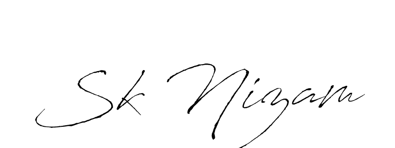 Once you've used our free online signature maker to create your best signature Antro_Vectra style, it's time to enjoy all of the benefits that Sk Nizam name signing documents. Sk Nizam signature style 6 images and pictures png