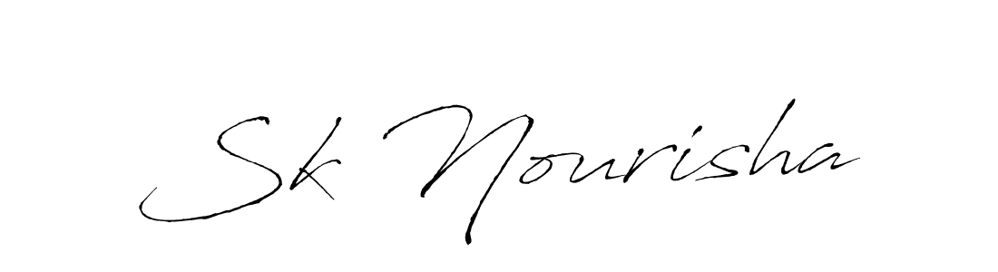 Also You can easily find your signature by using the search form. We will create Sk Nourisha name handwritten signature images for you free of cost using Antro_Vectra sign style. Sk Nourisha signature style 6 images and pictures png