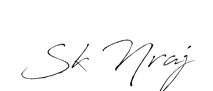 How to Draw Sk Nraj signature style? Antro_Vectra is a latest design signature styles for name Sk Nraj. Sk Nraj signature style 6 images and pictures png