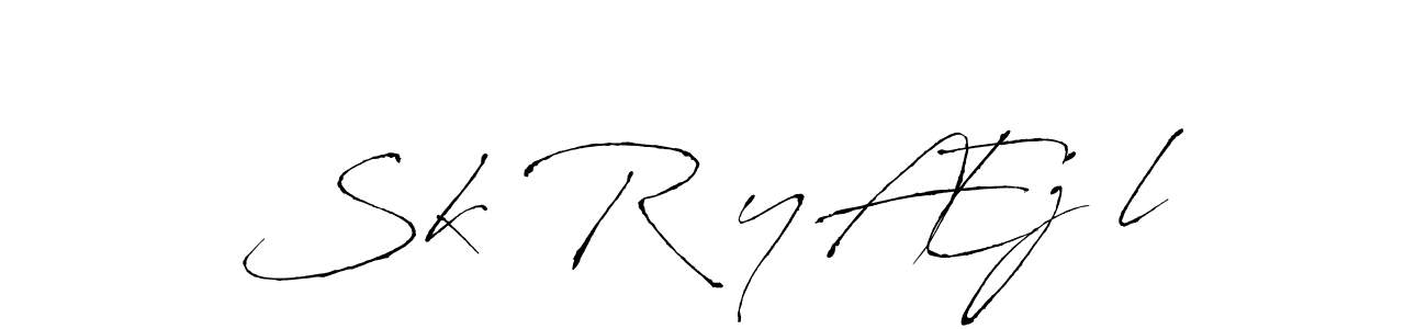 Create a beautiful signature design for name Sk RĪyÆjŪl. With this signature (Antro_Vectra) fonts, you can make a handwritten signature for free. Sk RĪyÆjŪl signature style 6 images and pictures png
