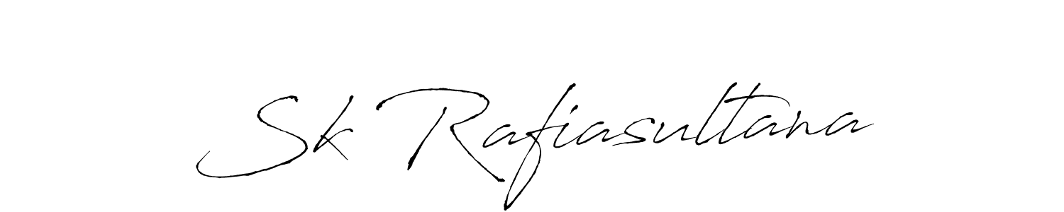 Create a beautiful signature design for name Sk Rafiasultana. With this signature (Antro_Vectra) fonts, you can make a handwritten signature for free. Sk Rafiasultana signature style 6 images and pictures png