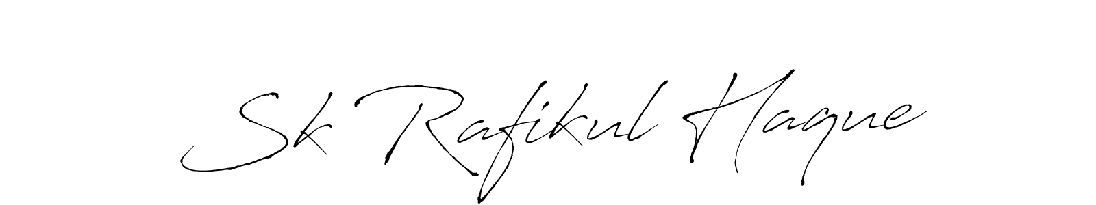This is the best signature style for the Sk Rafikul Haque name. Also you like these signature font (Antro_Vectra). Mix name signature. Sk Rafikul Haque signature style 6 images and pictures png