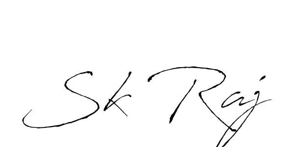 Also we have Sk Raj name is the best signature style. Create professional handwritten signature collection using Antro_Vectra autograph style. Sk Raj signature style 6 images and pictures png