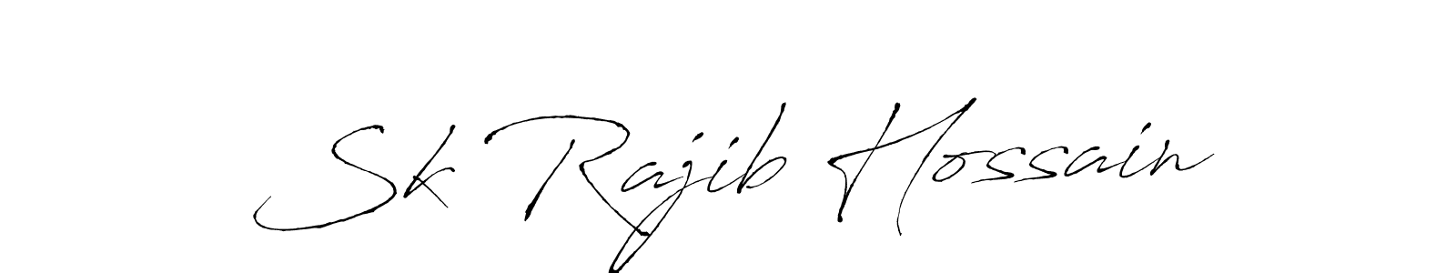 You should practise on your own different ways (Antro_Vectra) to write your name (Sk Rajib Hossain) in signature. don't let someone else do it for you. Sk Rajib Hossain signature style 6 images and pictures png