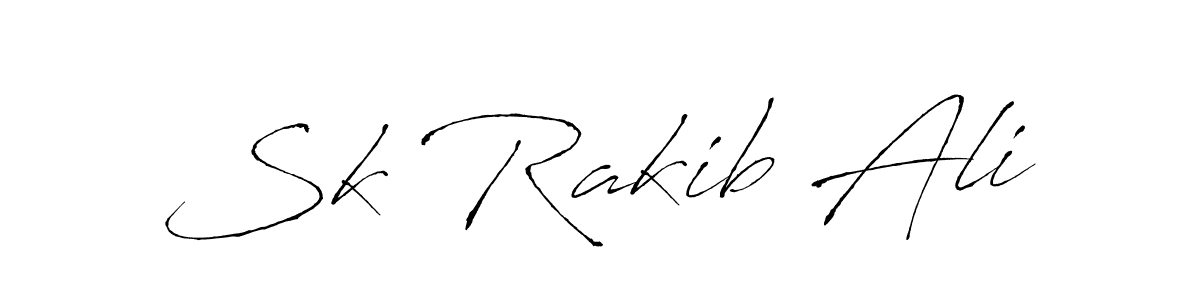 This is the best signature style for the Sk Rakib Ali name. Also you like these signature font (Antro_Vectra). Mix name signature. Sk Rakib Ali signature style 6 images and pictures png