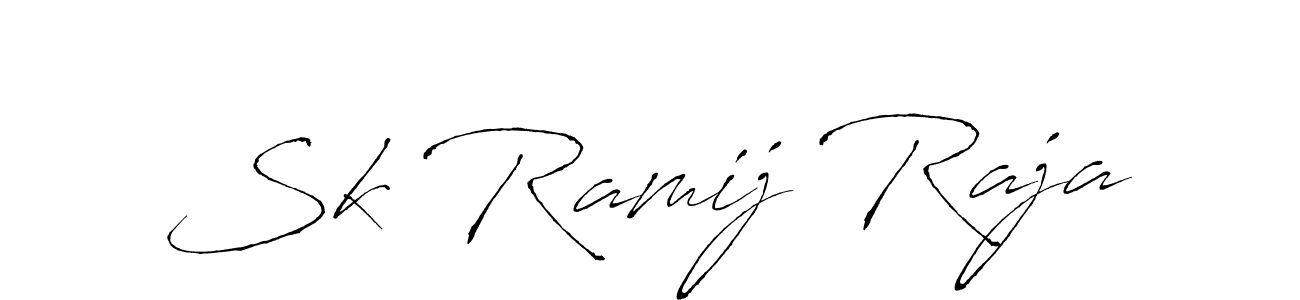 Sk Ramij Raja stylish signature style. Best Handwritten Sign (Antro_Vectra) for my name. Handwritten Signature Collection Ideas for my name Sk Ramij Raja. Sk Ramij Raja signature style 6 images and pictures png