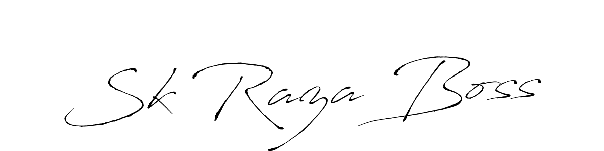 Once you've used our free online signature maker to create your best signature Antro_Vectra style, it's time to enjoy all of the benefits that Sk Raza Boss name signing documents. Sk Raza Boss signature style 6 images and pictures png