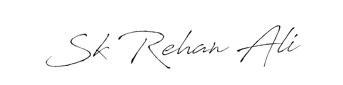 Use a signature maker to create a handwritten signature online. With this signature software, you can design (Antro_Vectra) your own signature for name Sk Rehan Ali. Sk Rehan Ali signature style 6 images and pictures png