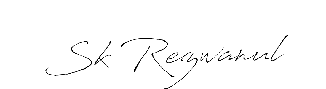 if you are searching for the best signature style for your name Sk Rezwanul. so please give up your signature search. here we have designed multiple signature styles  using Antro_Vectra. Sk Rezwanul signature style 6 images and pictures png